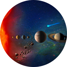 solar system nasa logo