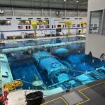 The 6.2-million-gallon pool at the Neutral Buoyancy Laboratory.